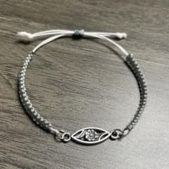 No.A3 ハンドメイド マクラメ編み ブレスレット