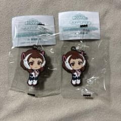 히로아카 미아게스타아 고무 열쇠 고리 여일 차자 2점 세트