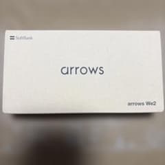 新品未開封 SIMフリー ARROWS we2 ネイビーグリーンのサムネイル