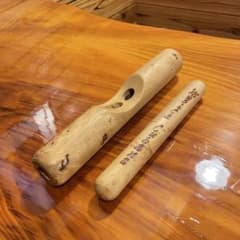 Cuban Clave, a traditional wooden percussion instrument.