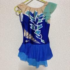SASAKI 新体操 レオタード JLサイズ ブルーのサムネイル