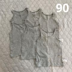 UNIQLO 肌着　コットンメッシュ　ノースリーブ　90のサムネイル