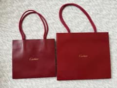 Cartier ショップ袋 2枚セットのサムネイル