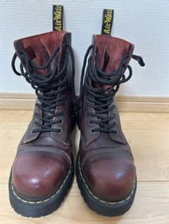 Dr. Martens STEEL TOE 10ホール ブーツ UK7 激レア品 - メルカリ