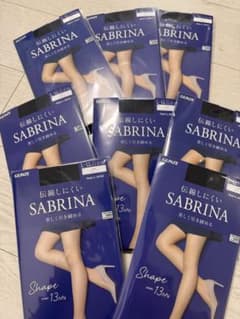 【GUNZE】SABRINA 【Shape】ブラック ストッキング L～LLのサムネイル