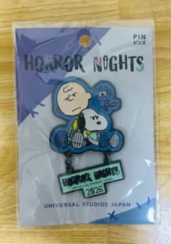 【公式サイト品切れ】USJ ユニバ ハロウィン ピンバッジ スヌーピーのサムネイル