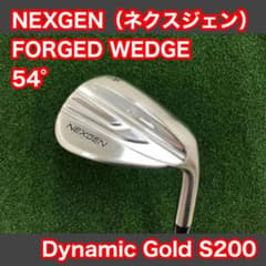 NEXGEN FORGED WEDGE 54°/10° DG S200 NEXGEN FORGED WEDGE 54°/10° DG S200 - メルカリ