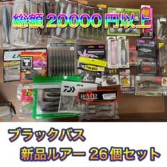 [早い者勝ち]ブラックバス　新品ルアーセットのサムネイル