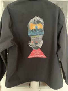 新品GU×アンダーカバー　undercover コーチジャケット　L 黒のサムネイル