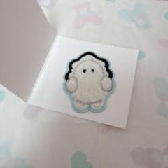 ⌇求心フレンズ⌇サガラ刺繍シール 牡蠣 - 2