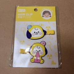 BT21 CHIMMY 앞머리 클립 헤어 클립 헤어핀 BTS 지민