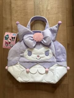 新品タグ付き サンリオ クロミ ビッグリボンふわふわバッグ プライズ