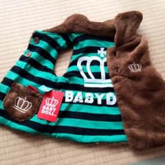 BABY DOLL リバーシブルベスト80のサムネイル