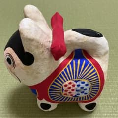 郷土玩具 鎌倉張子 犬張子(大)勅使河原 敬 作 郷土玩具 鎌倉張子 犬張子(大)勅使河原 敬 作 - メルカリ