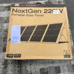 EcoFlow NextGen 220W ポータブルソーラーパネルのサムネイル