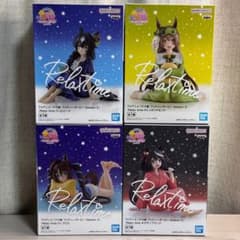말 딸 프리티 더비 Relax time 피규어 4체 세트
