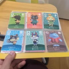 どうぶつの森 amiiboカード 6枚セットのサムネイル
