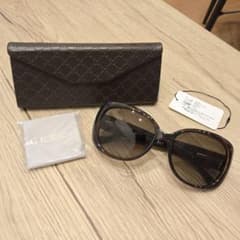 美品】GUCCI サングラス べっ甲柄 インターロッキングG - メルカリ