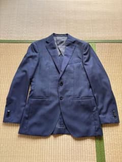 オリヒカ ネイビー スーツジャケット　ジャケットA6 パンツA5 カバー付きのサムネイル