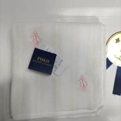 POLO RALPH LAUREN タオルハンカチ ホワイトのサムネイル