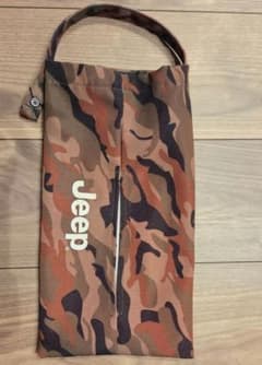 非売品　Jeep 迷彩柄 ティッシュケース カバーのサムネイル