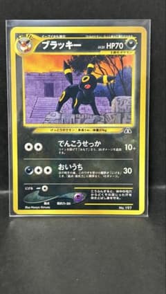 旧裏ブラッキー_プレミアムファイル2 PROMO 第2世代☆neoポケモン