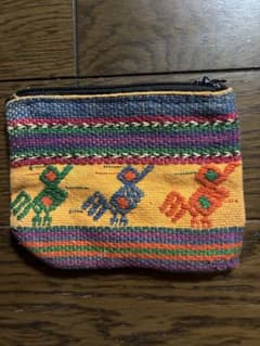 グアテマラ 手刺繍 コインケース ポーチのサムネイル
