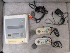 【動作確認済】スーパーファミコン 本体 コントローラー2個 HDMI変換セットのサムネイル