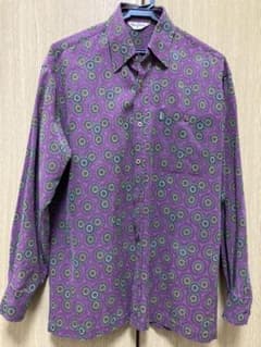 総柄シャツ　古着　Flamingoのサムネイル
