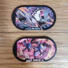 ポケモンメザスタ『タチフサグマ』『ルカリオ』のサムネイル