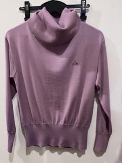 Vivienne Westwood タートルネック ニット 長袖 パープルのサムネイル