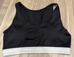 HK WORKS LONDON スポーツブラ ブラック LLサイズ