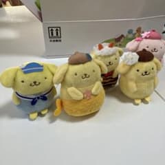 ポムポムプリンおてのりドールマスコット 5体セットのサムネイル