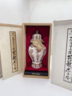 【未開封】ニッカウヰスキースペシャルエイジ 古伊万里文様 花籠ボトル/有田焼き 希少☆未開封☆特級 ニッカ スペシャルエイジ 古伊万里文様 花籠ボトル