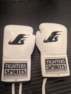 FIGHTERS SPIRITS ボクシンググローブ 8oz ホワイトのサムネイル