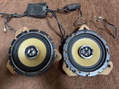 2ウェイスピーカー ケブラーコーン 木製ベース付きのサムネイル