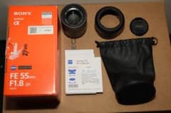 極美品 SONY FE 55mm F1.8 ZA SEL55F18Z 防湿庫保管 極美品 SONY FE 55mm F1.8 ZA SEL55F18Z 防湿庫保管 - メルカリ