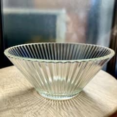 4個セット】ガラス鉢 17cm 冷麺鉢 サラダボウル 昭和レトロ - メルカリ