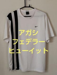 ナイキ テニスウェア L アガシ フェデラー ヒューイット着用モデル