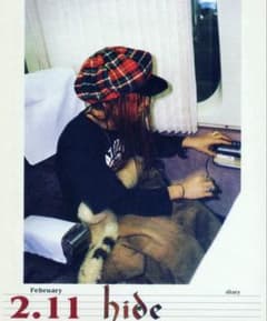 hide ハンチング帽　ベレー帽　チェック柄