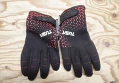 TUSA ダイビンググローブ ブラック/レッド　sサイズ