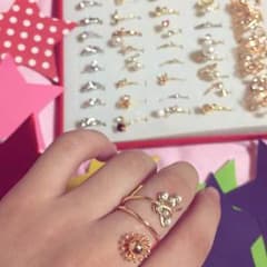指輪2個セットで400円のサムネイル