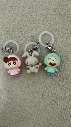 Crayon Shin-chan Mini Figure Keychain Set of 3