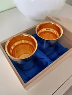 24金仕上げ抗菌焼酎や酒用コップ 24金仕上げ抗菌焼酎や酒用コップ - メルカリ