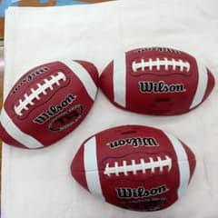 OT385】Wilson アメリカンフットボール ボール 3球セット | Mercari