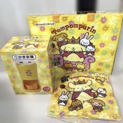 ポムポムプリン 当たりくじ かき氷機とクッションとバッグセット