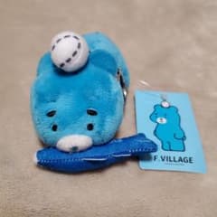 F VILLAGE しゃけまるを咥えたえふたんキーチェーン　日本ハムファイターズのサムネイル