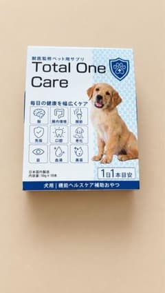 Total One Care 犬用サプリメント 3箱セット Total One Care 犬用サプリメント 1箱（10本） - メルカリ