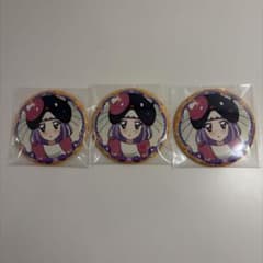 氷上スミレ 缶バッジ キャラクターイラスト 丸型缶バッジ 3個セット 氷上スミレ - メルカリ