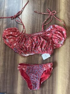 Jouetie ジュエティ　オフショル　半袖　水着　セパレート　ビキニ　花柄のサムネイル